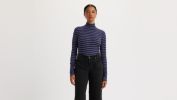 Ruched Turtleneck Top sold by Levi's
