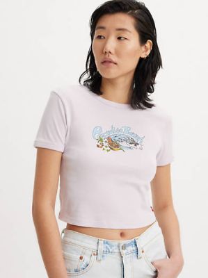 Graphic Ringer Mini T-Shirt sold by Levi's