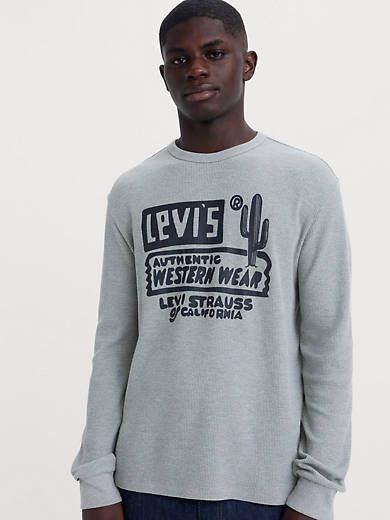Long Sleeve Graphic Thermal Shirt sold by Levi's