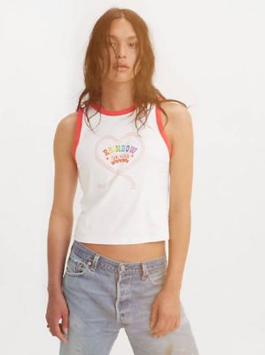 Levi's® Pride Rainbow Rodeo Ringer Tank made by Levi's