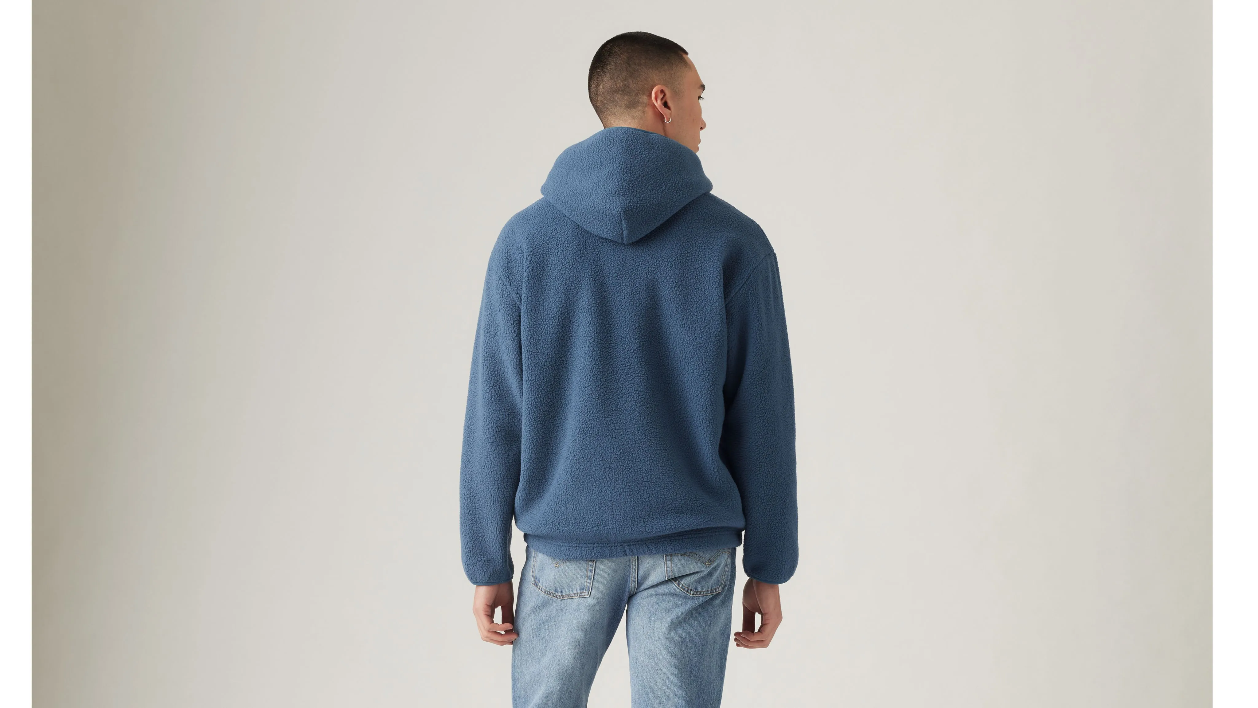 Hooded Sherpa Pullover sold by Levi's product image thumbnail 3