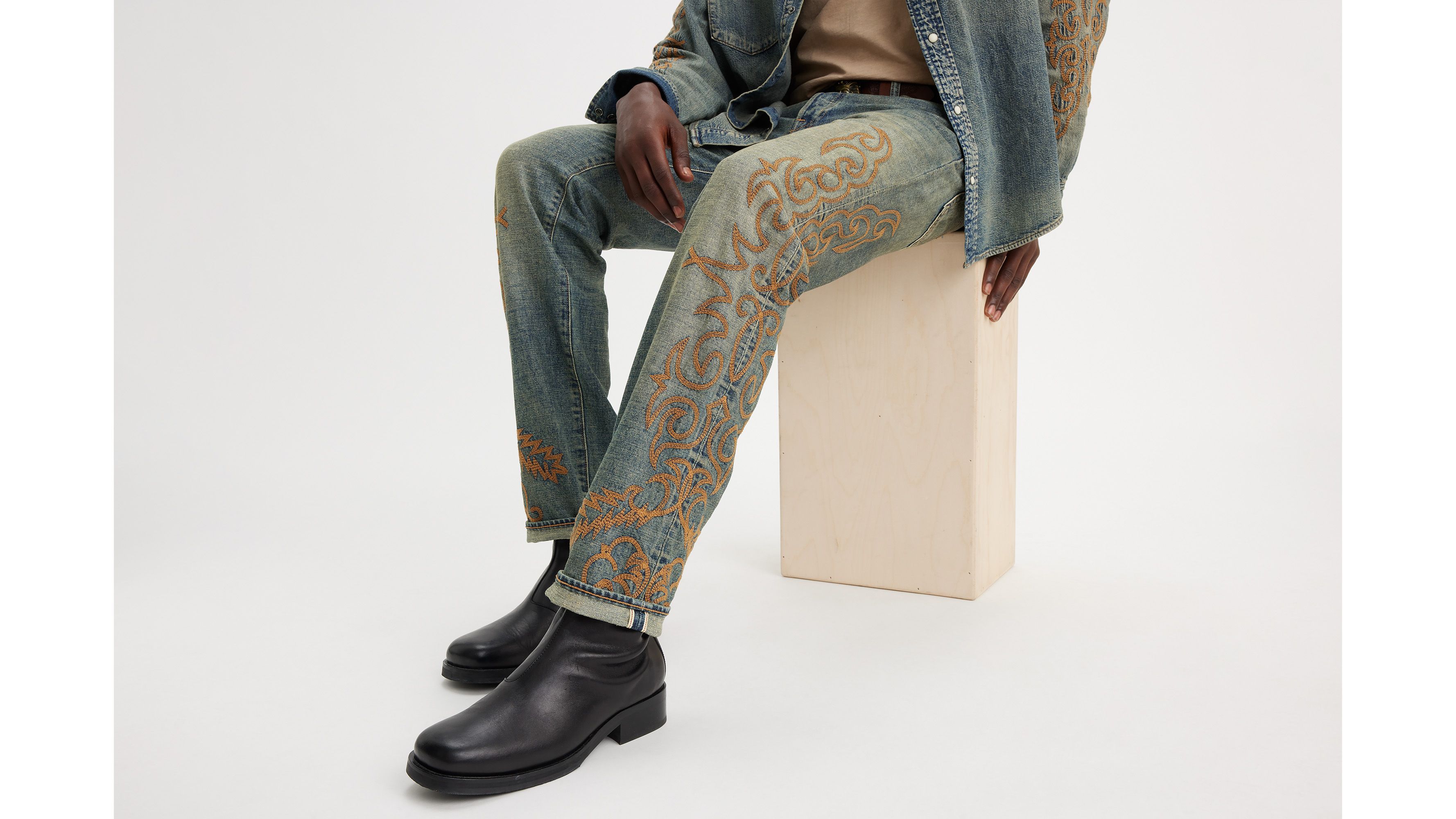 Levi's® x Denim Tears Western Stitch 501® Jeans sold by Levi's product image thumbnail 5