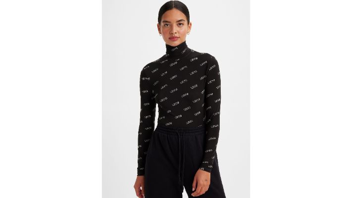 Graphic Second Skin Turtleneck sold by Levi's