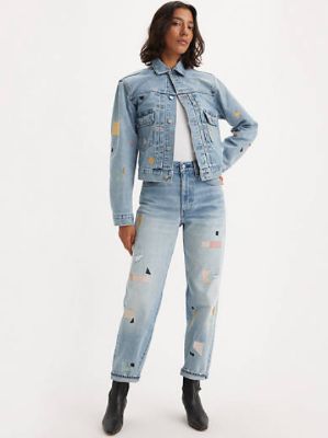 Column Women's Selvedge Jeans made by Levi's