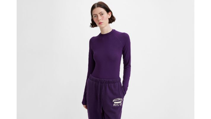 Gold Tab™ Field Day Long Sleeve Mockneck Top sold by Levi's