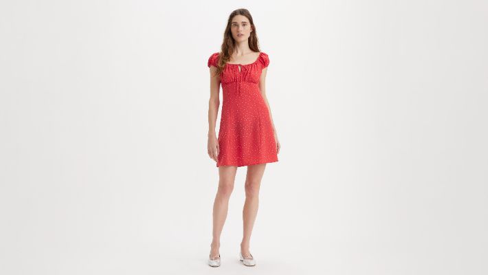 Clementine Cap Sleeve Dress made by Levi's