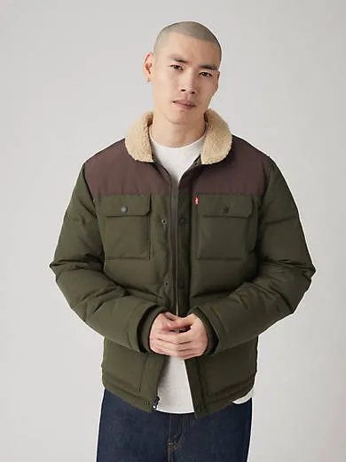 Quilted Woodsman Puffer Jacket sold by Levi's