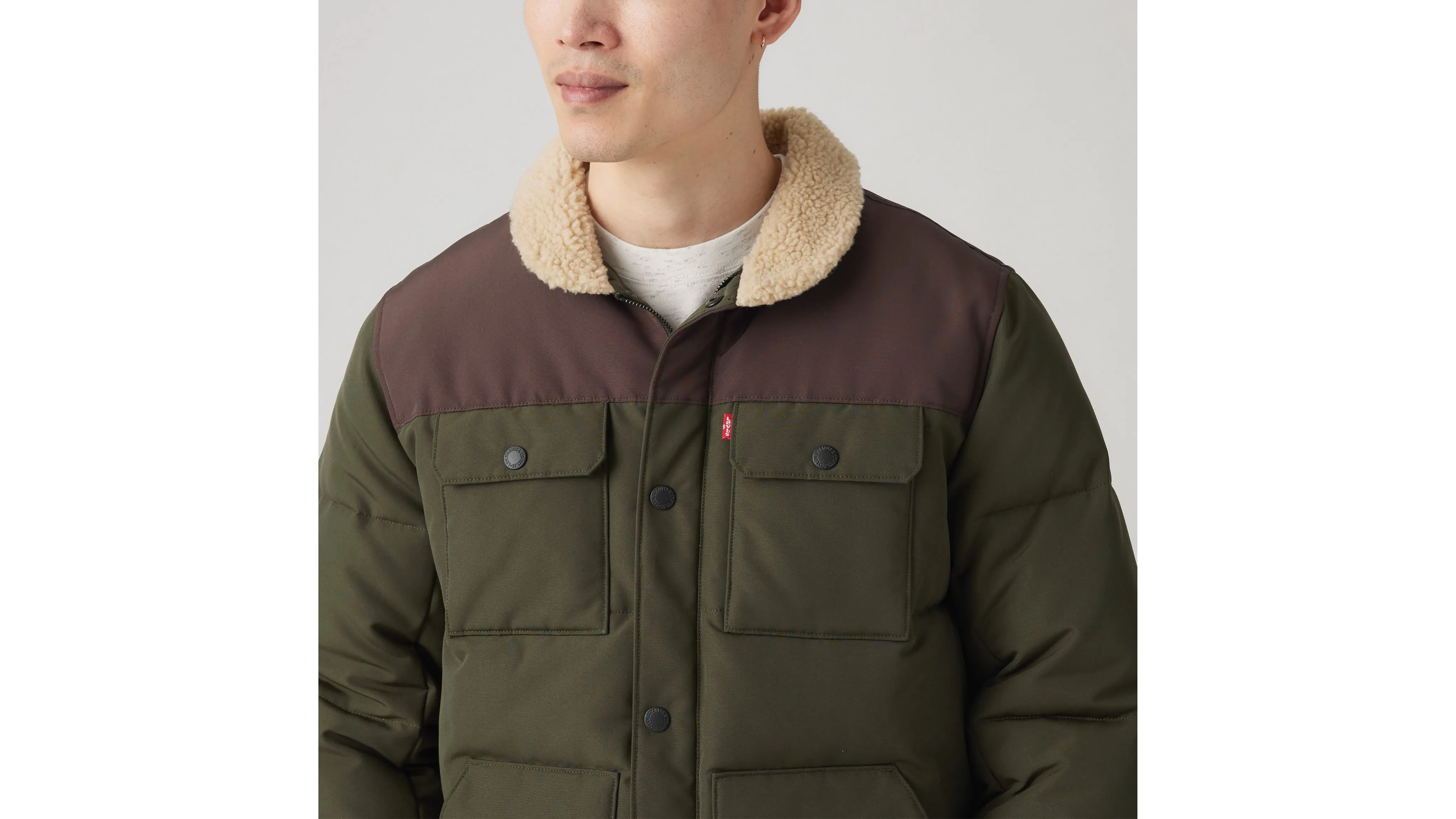 Quilted Woodsman Puffer Jacket sold by Levi's product image thumbnail 4