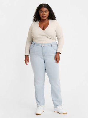 724 High Rise Slim Straight Women's Jeans (Plus) sold by Levi's