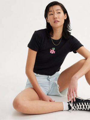 Graphic Ringer Mini T-Shirt sold by Levi's