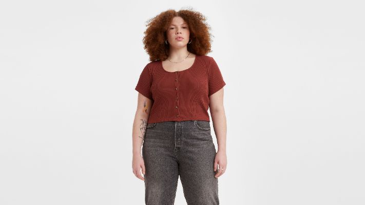 Short Sleeve Rach Top (Plus Size) sold by Levi's