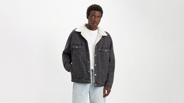 SilverTab™ Sherpa Trucker Jacket sold by Levi's