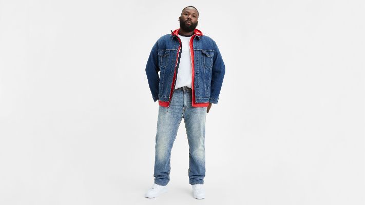 502™ Taper Fit Men's Jeans (Big & Tall) made by Levi's