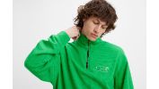 Relaxed Fit Graphic 1/4 Zip Sweatshirt sold by Levi's