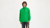 Relaxed Fit Graphic 1/4 Zip Sweatshirt sold by Levi's