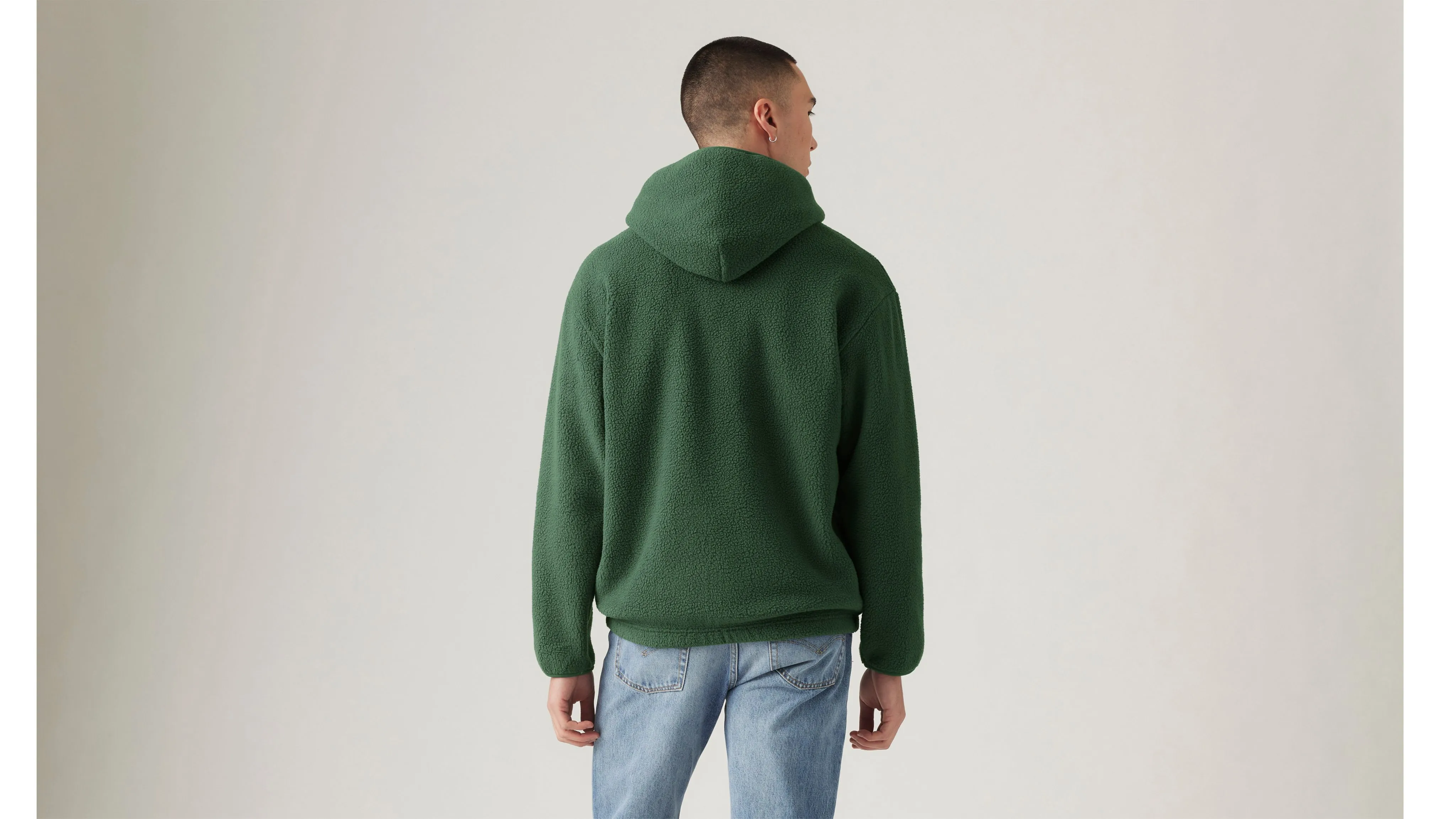 Hooded Sherpa Pullover sold by Levi's product image thumbnail 3