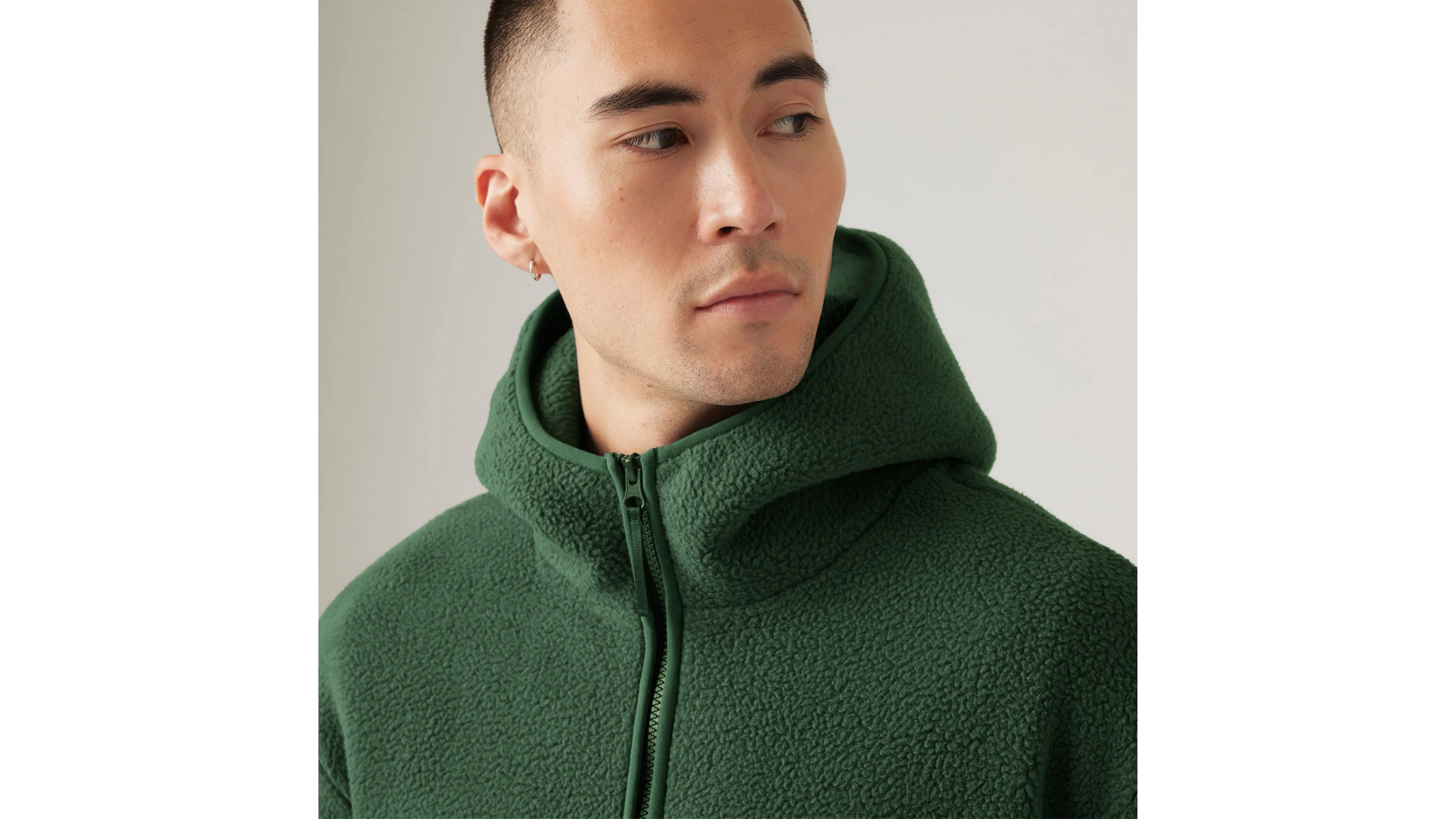 Hooded Sherpa Pullover sold by Levi's product image thumbnail 4