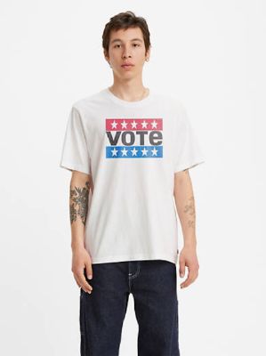 Levi's® x Vote Relaxed Fit Tee Shirt sold by Levi's
