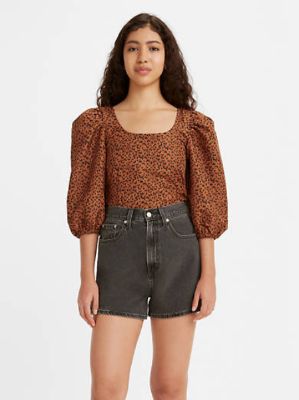 Kaila Puff Sleeve Blouse sold by Levi's
