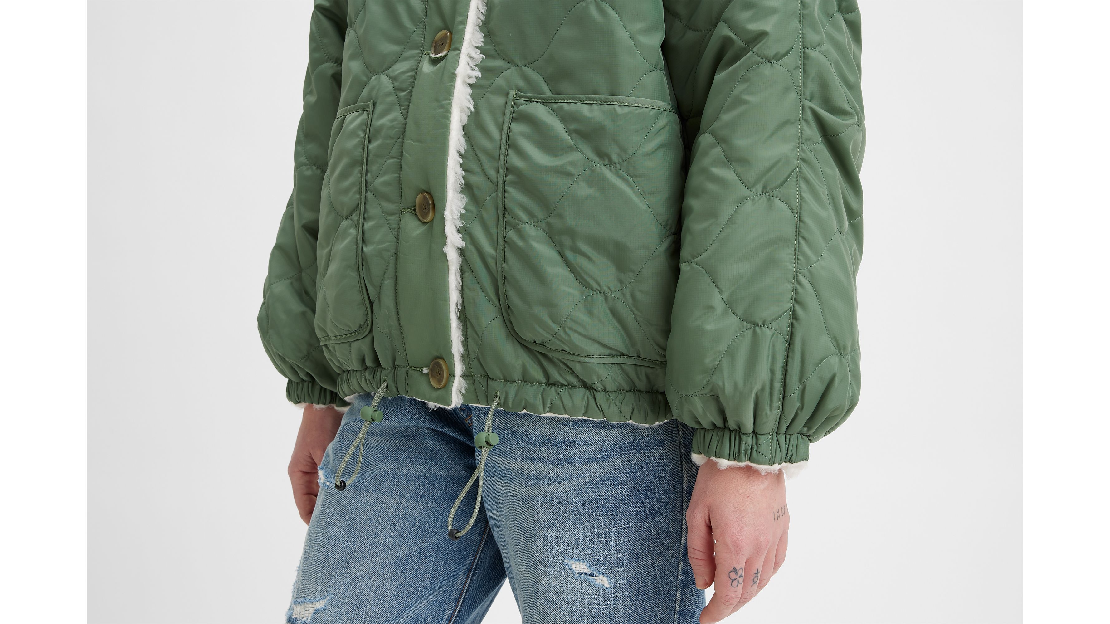 Sherpa Reversible Swing Trucker Jacket sold by Levi's product image thumbnail 4