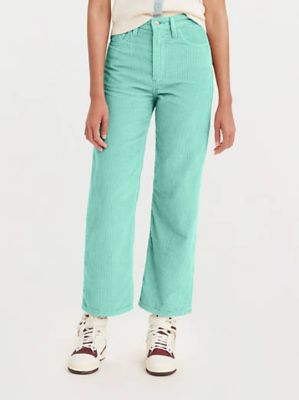 Ribcage Corduroy Straight Ankle Women's Pants sold by Levi's