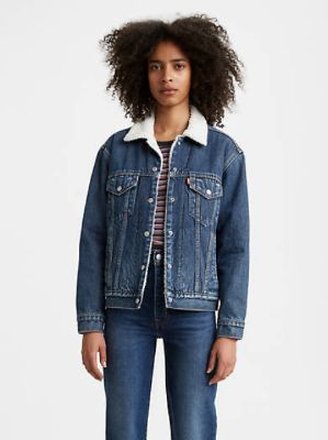Ex-Boyfriend Sherpa Trucker Jacket sold by Levi's