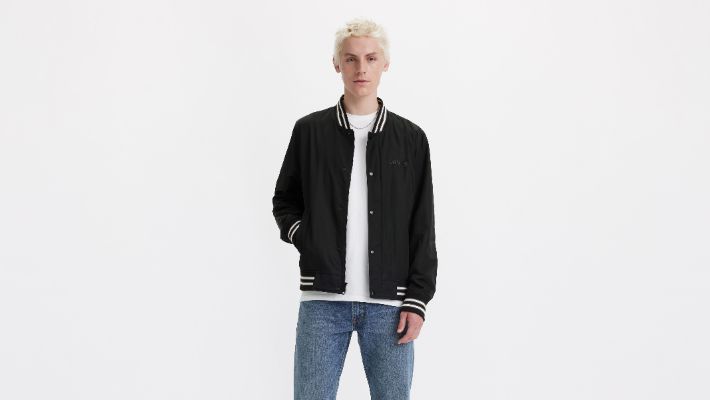 Cavalry Twill Varsity Bomber Jacket sold by Levi's