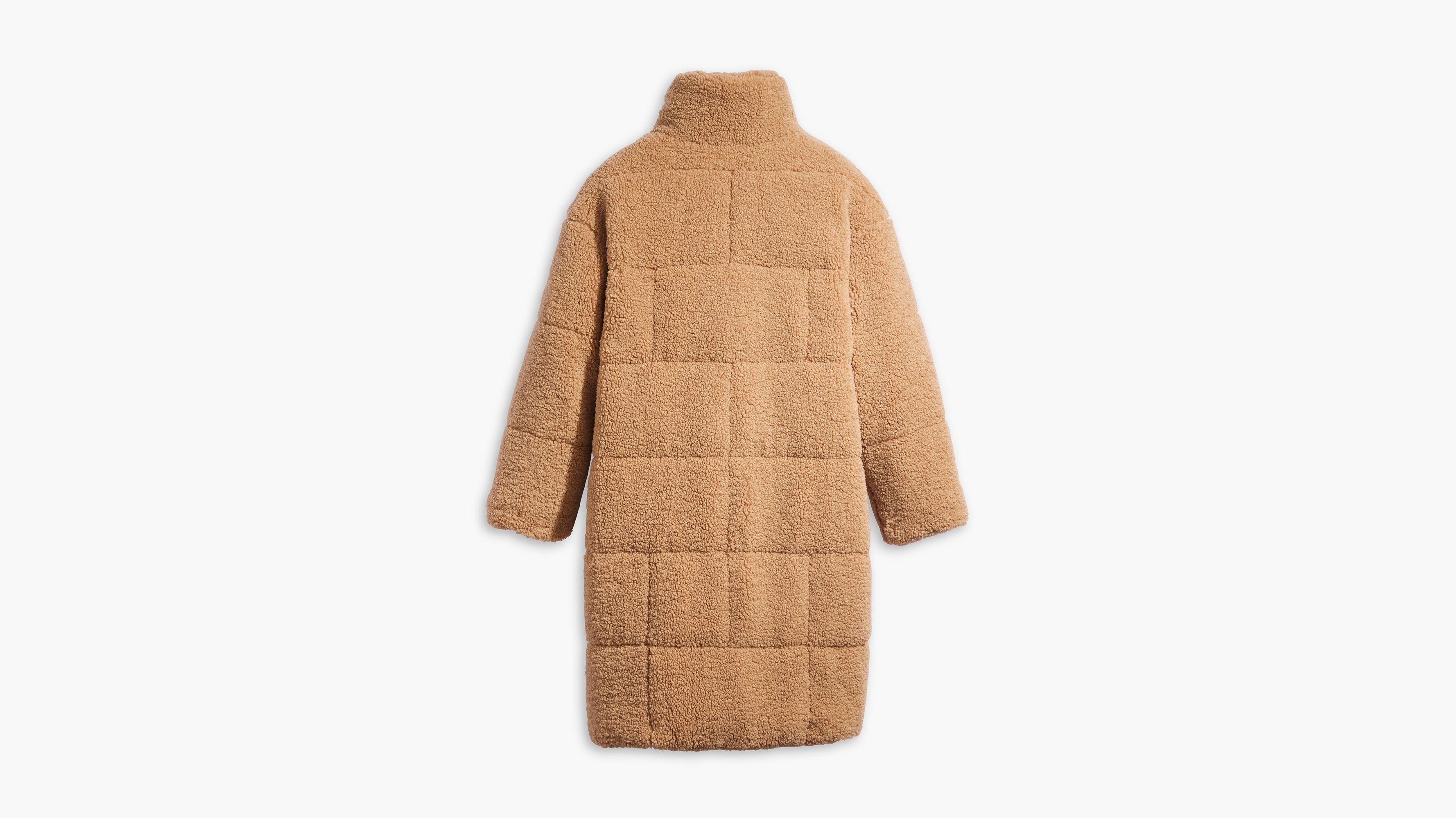 Quilted Sherpa Full Length Teddy Coat sold by Levi's product image thumbnail 4