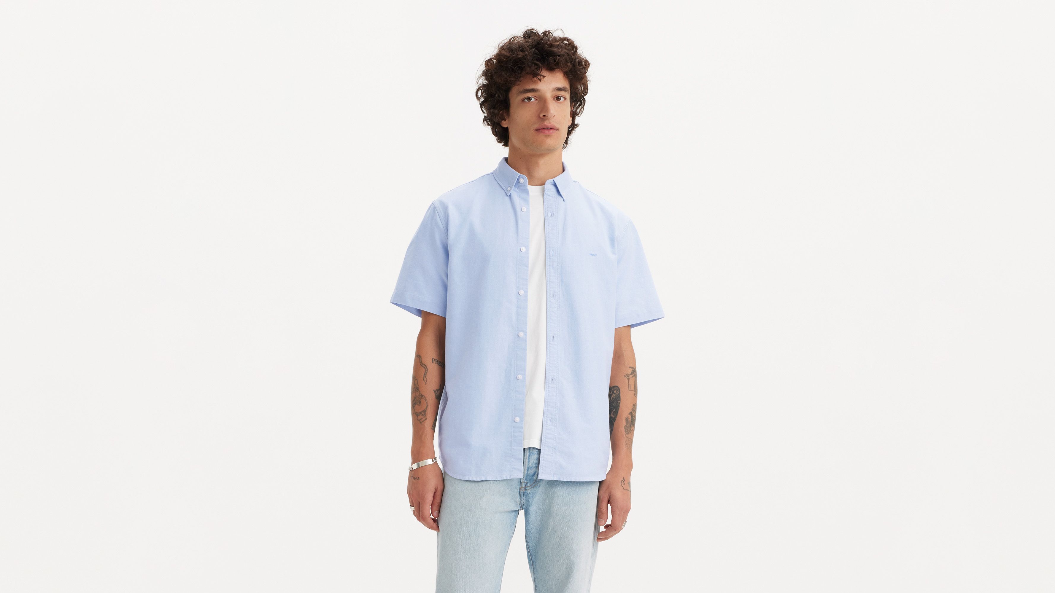 Short Sleeve Authentic Button-Down Shirt sold by Levi's product image thumbnail 2