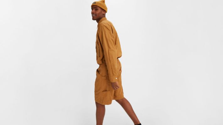 Marine Carpenter Denim Men's Shorts made by Levi's