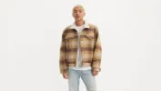 Plaid Type III Sherpa Trucker Jacket sold by Levi's