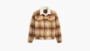 Plaid Type III Sherpa Trucker Jacket sold by Levi's