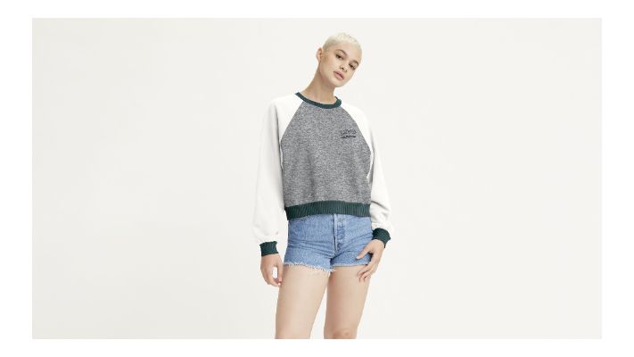 Vintage Raglan Crewneck Sweatshirt sold by Levi's