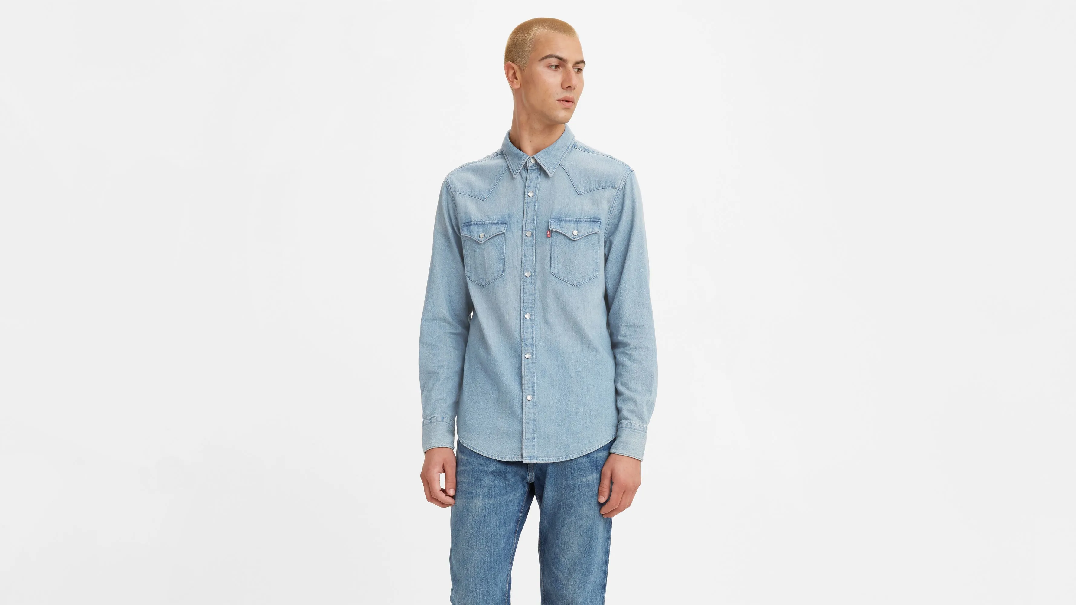 Barstow Western Denim Shirt sold by Levi's product image thumbnail 2