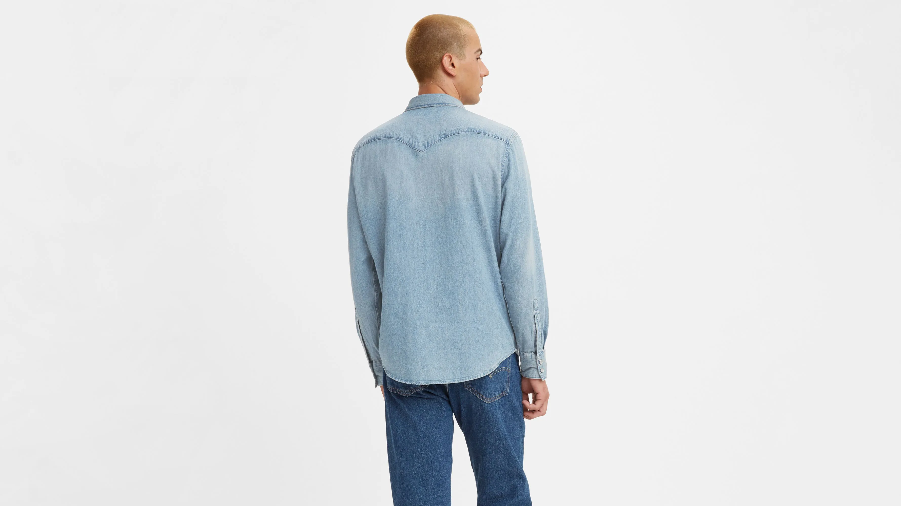 Barstow Western Denim Shirt sold by Levi's product image thumbnail 3