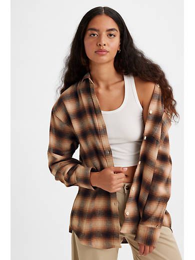Nola Oversized Button Up Shirt sold by Levi's