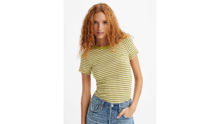 Short Sleeve Rib Baby T-Shirt sold by Levi's