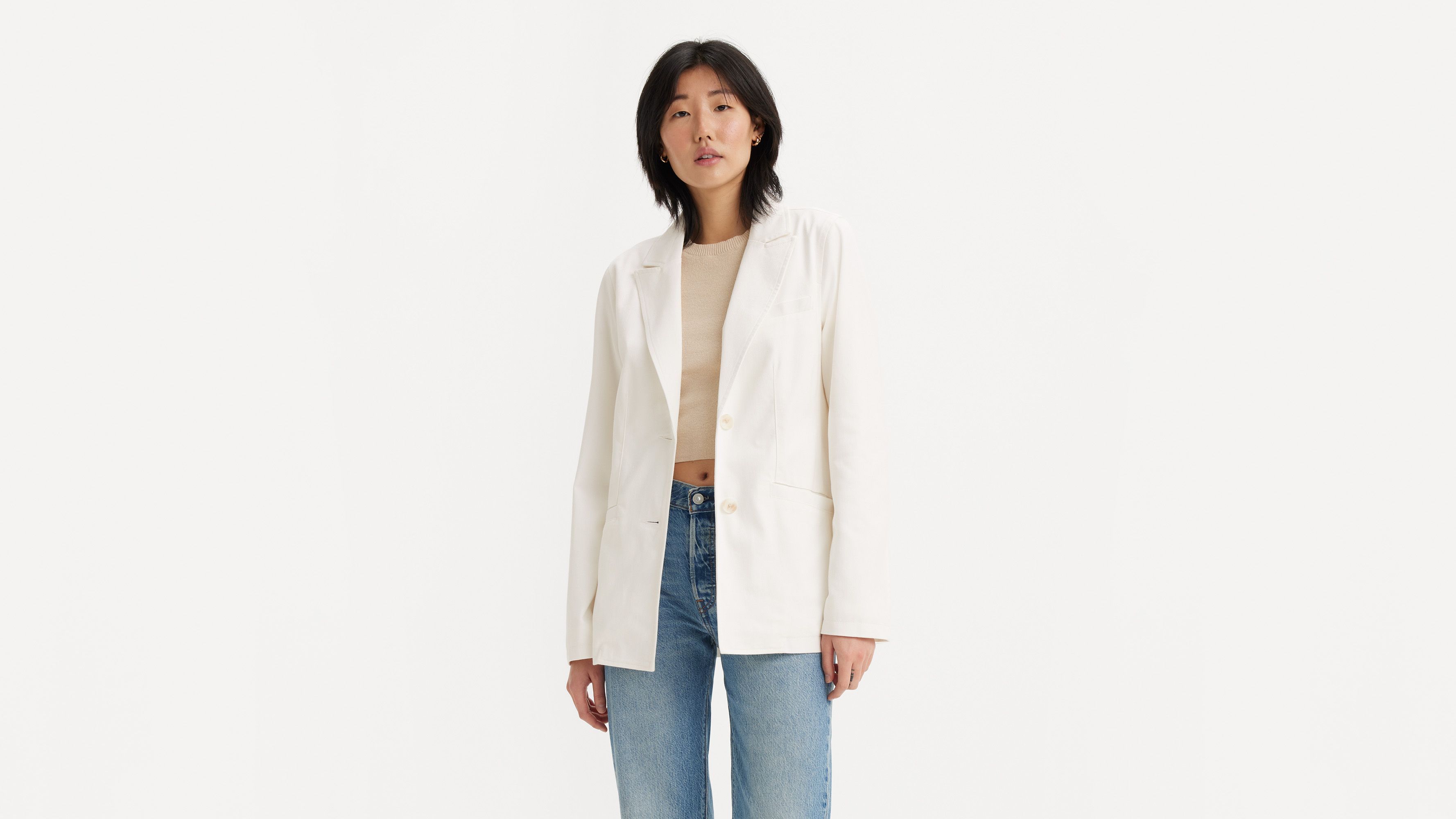 Single Breasted Cotton Blazer sold by Levi's