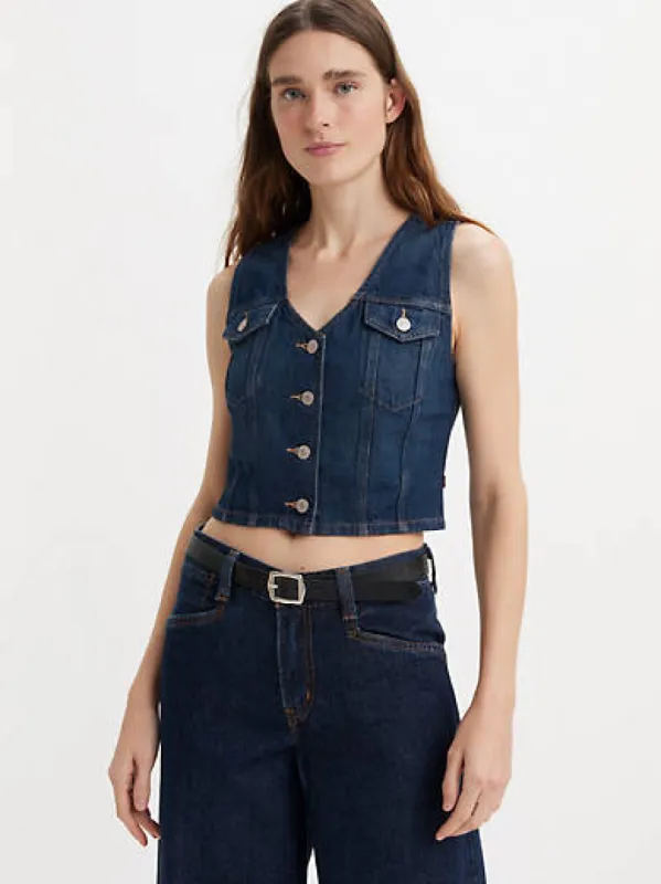 Bella Denim Corset Top sold by Levi's