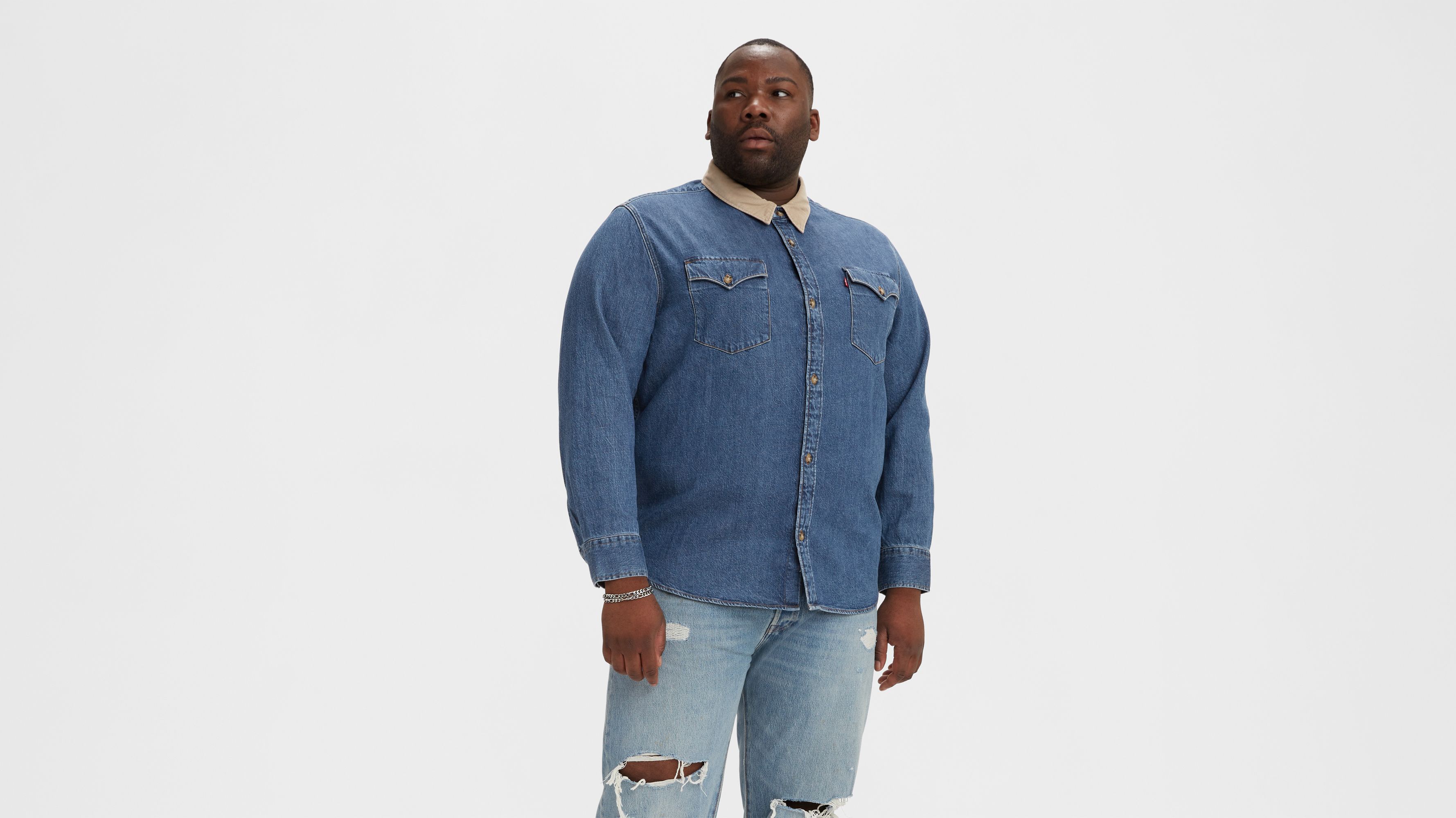 Relaxed Fit Western Shirt (Big) sold by Levi's