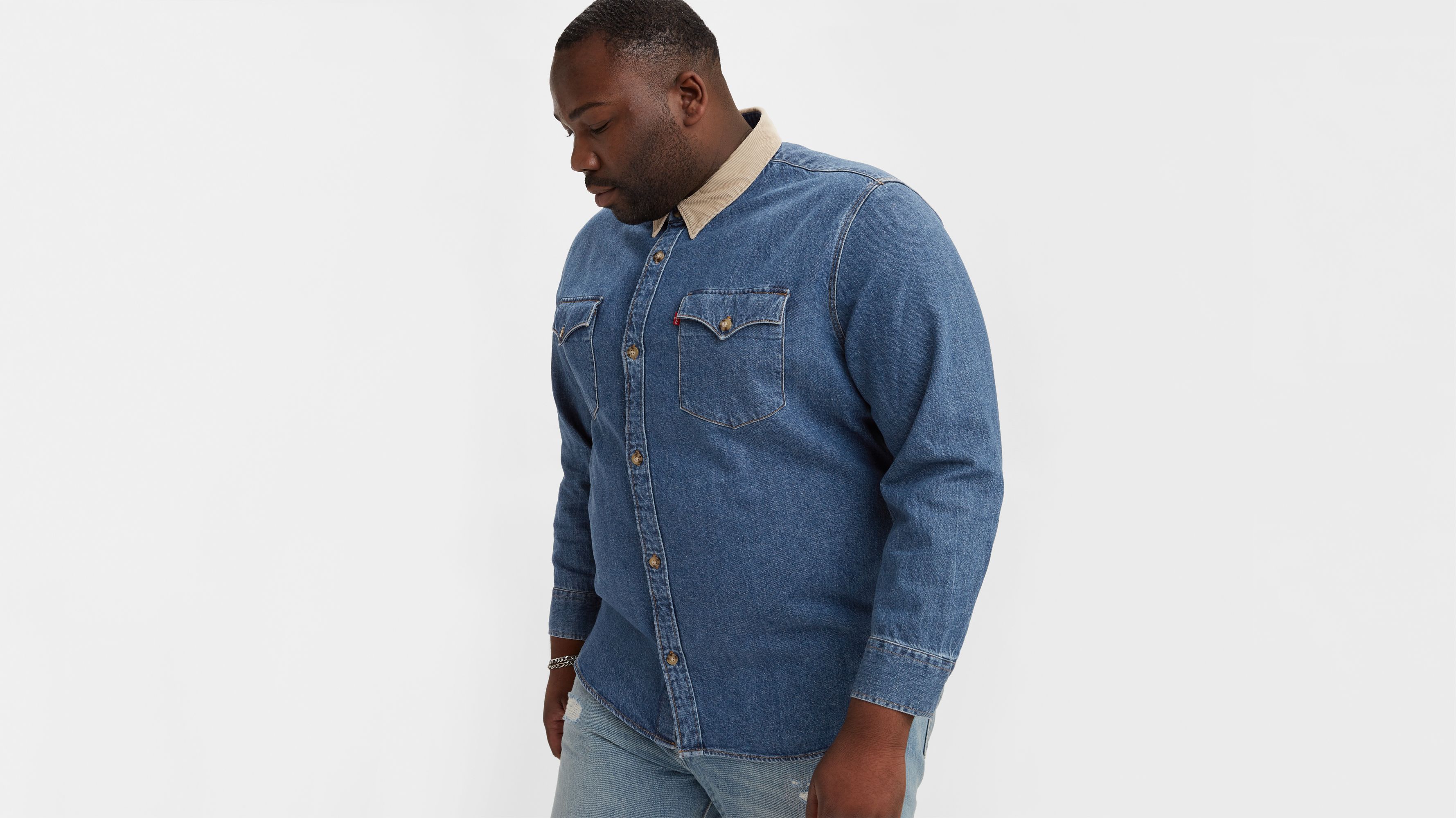 Relaxed Fit Western Shirt (Big) sold by Levi's product image thumbnail 5