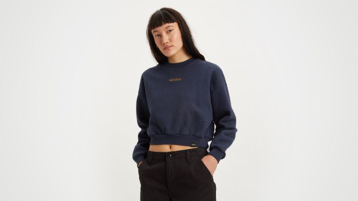 Graphic Laundry Day Crewneck Sweatshirt sold by Levi's