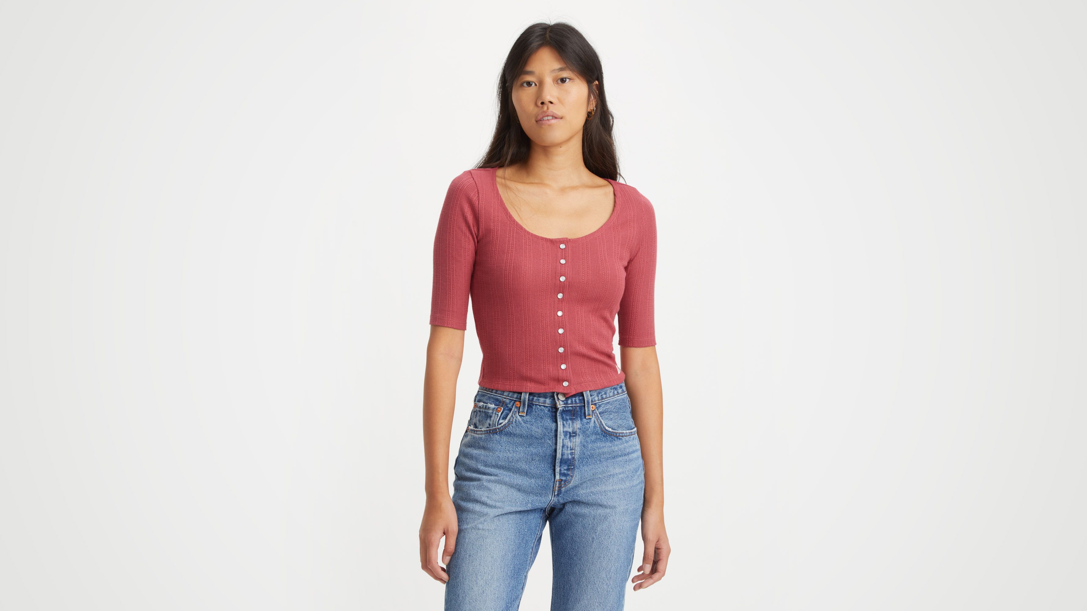 Dry Goods Pointelle Top sold by Levi's product image thumbnail 2