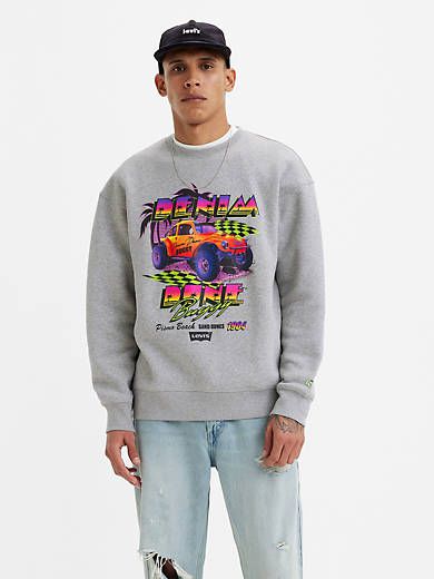 Relaxed Graphic Crewneck Sweatshirt sold by Levi's