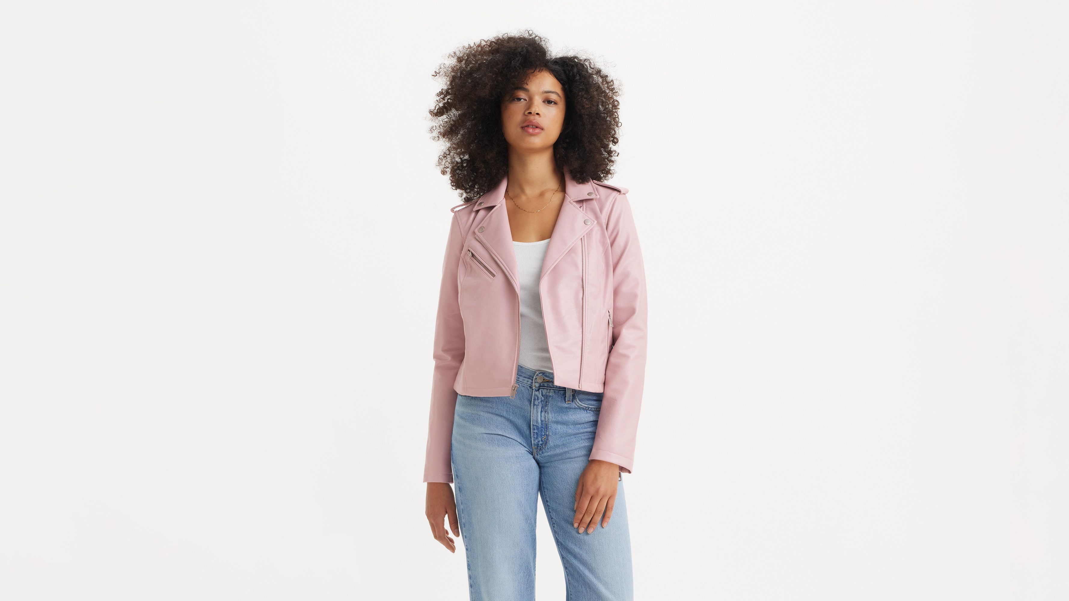 Faux Leather Moto Jacket sold by Levi's