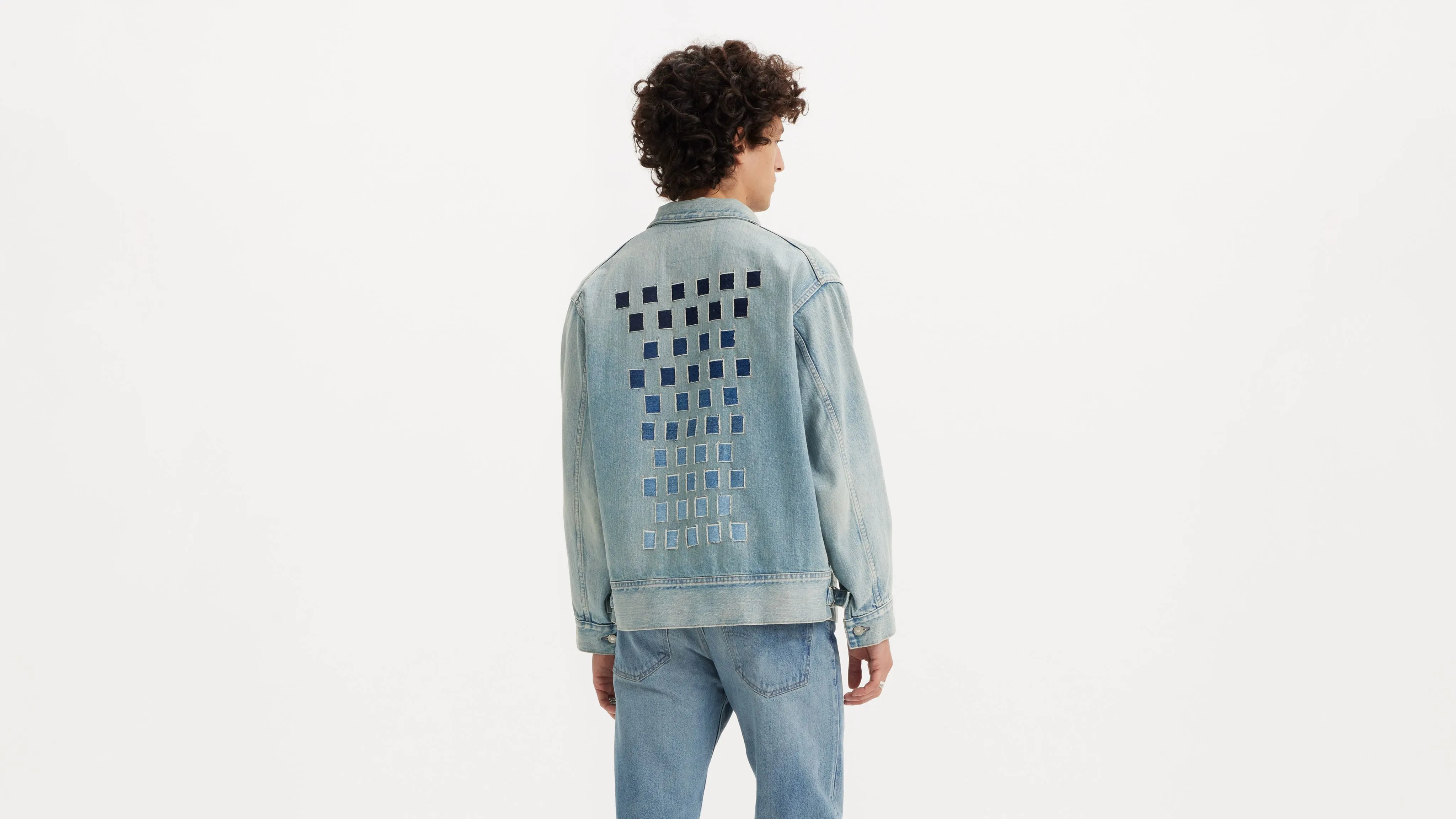 Levi’s® Men’s Japanese Denim Utility Trucker Jacket sold by Levi's product image thumbnail 3