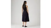 High Rise A-Line Deconstructed Skirt sold by Levi's