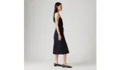 High Rise A-Line Deconstructed Skirt sold by Levi's