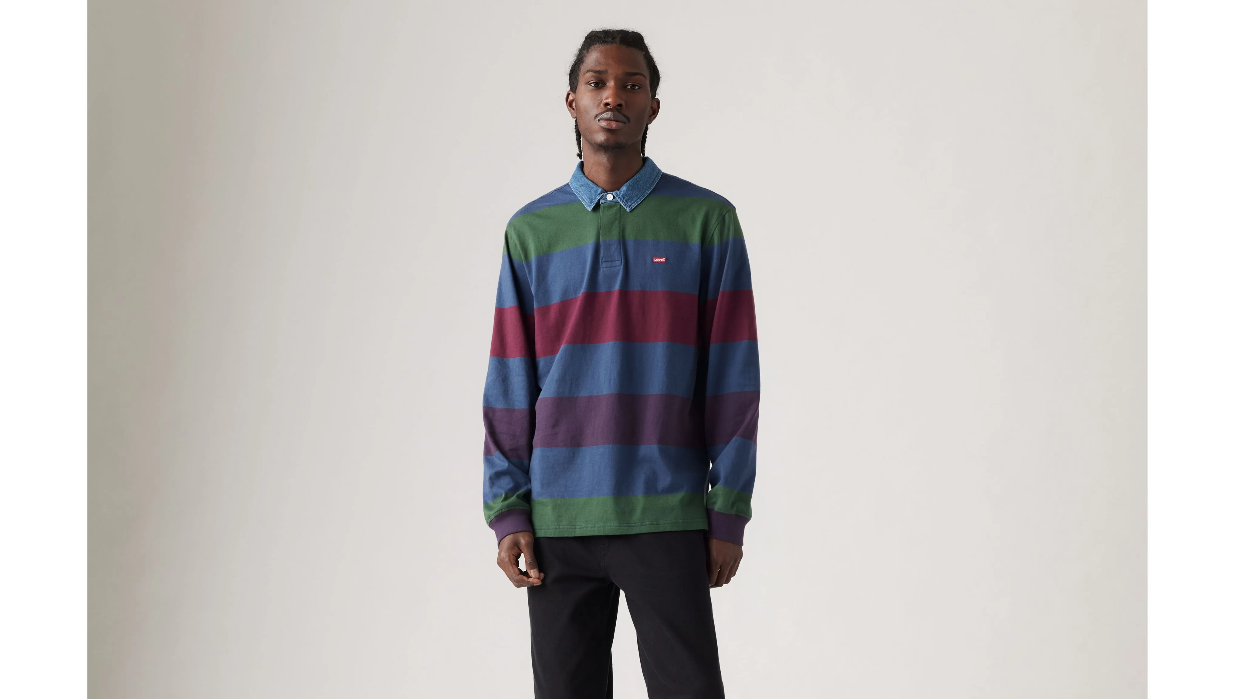 Classic Long Sleeve Rugby Shirt sold by Levi's