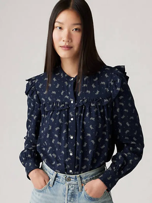 Gianna Long Sleeve Blouse sold by Levi's